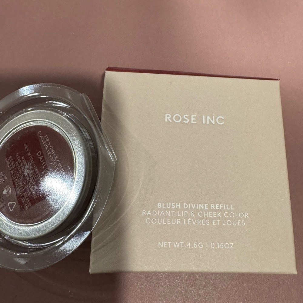 Rose Inc Blush Divine Refill - Radiant Lip & Cheek Color in Pink